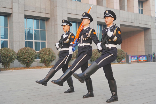 世界今日讯！奋进新征程 建功新时代 淮滨县公安局举行庆祝第四个中国人民警察节活动