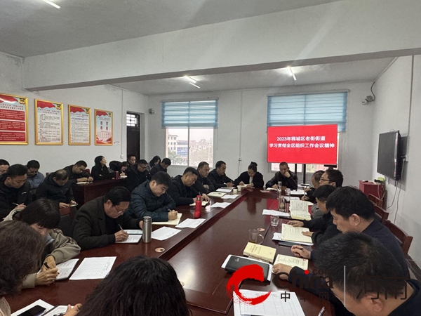 驻马店市驿城区老街街道召开专题会议传达学习贯彻全区组织工作会议精神|天天快讯